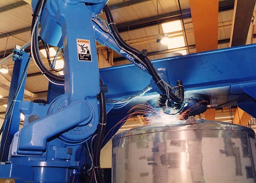Robotic tank welding